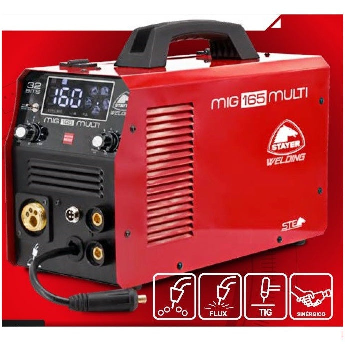Máquina Soldar MIG 165 Multi Stayer 160A