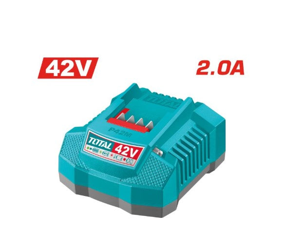 Carregador de bateria de 42V Total