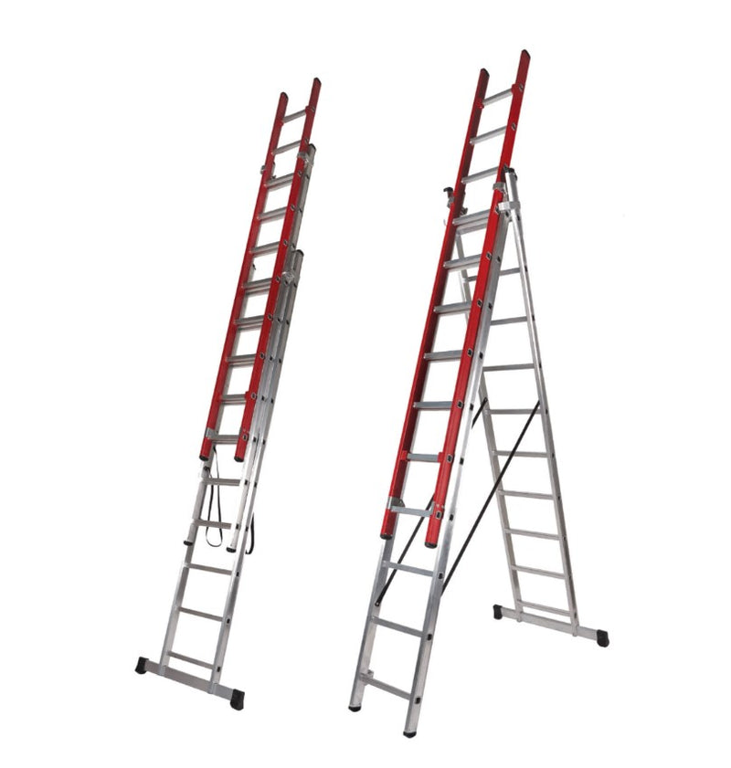 Escada Tripla 2.6+2.6+2.6 c/último lance em fibra
