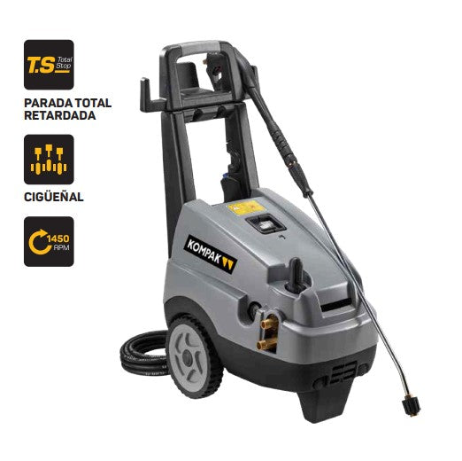 Lavadora de alta pressão elétrica 120/150Bar-1740/2175 psi Kompak