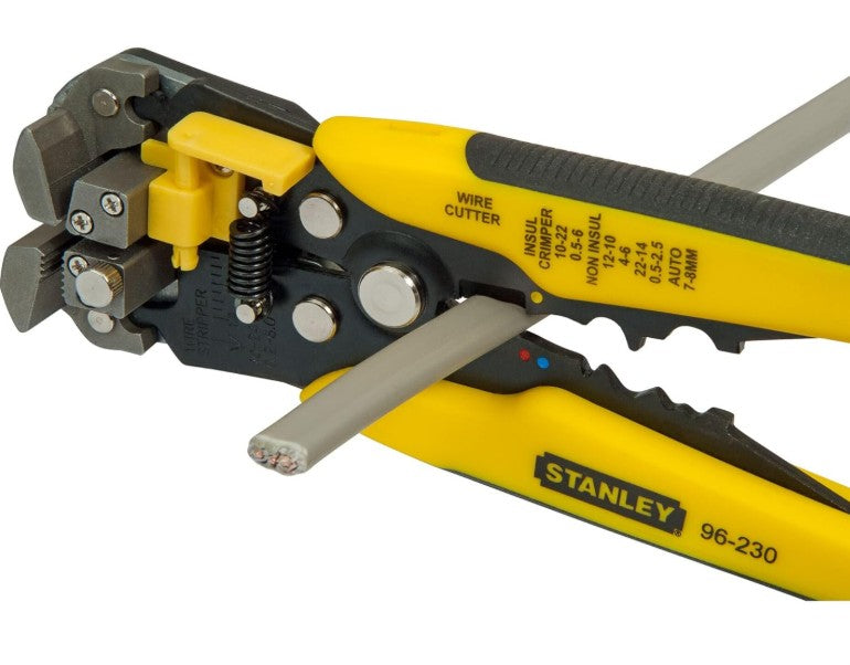 Stanley FMHT0-96230 - Alicate de Descarnar Automático, Preto, Amarelo