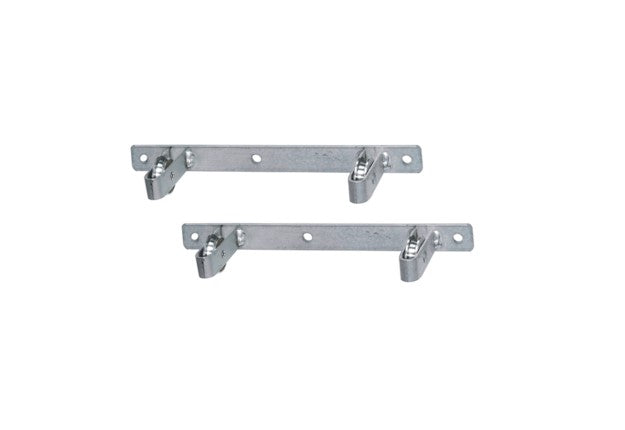 Estendal roupa para parede lateral inox 2 roldanas (par)