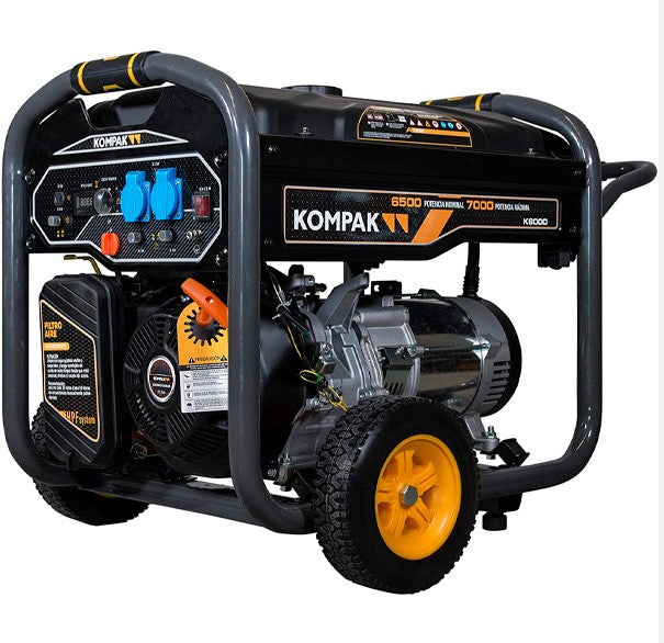 Gerador gasolina 6.5kW Kompak