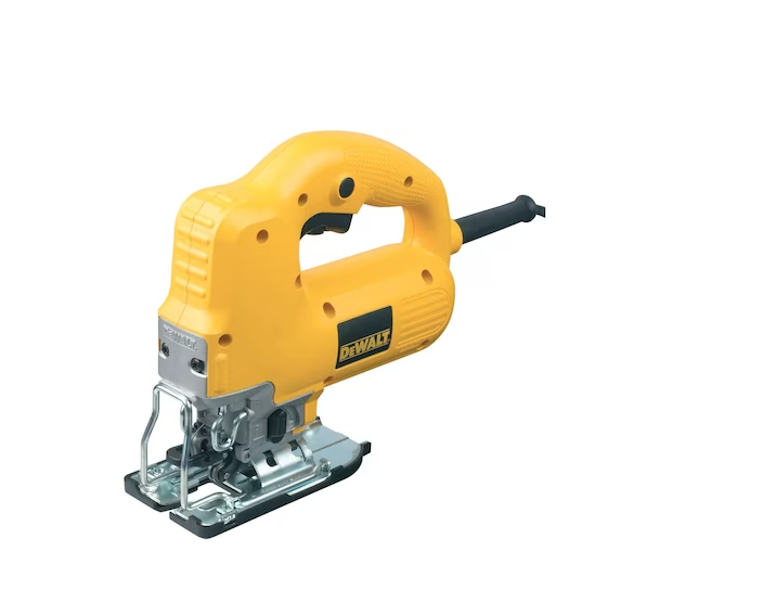 Serra de Recortes DeWalt 550W Eletrónica c/ punho fechado + mala