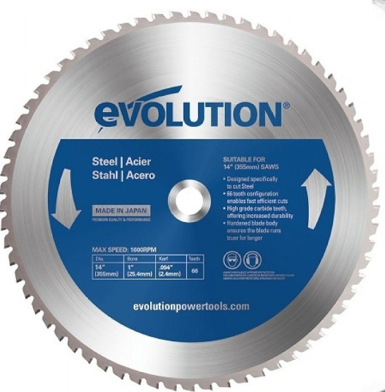 Disco Evolution 355mm 14" 66 Dentes