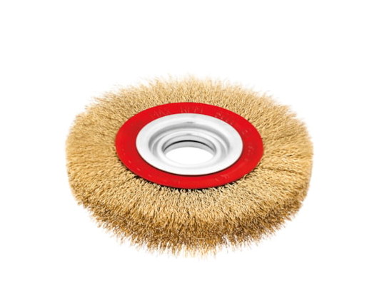 Steel Brush 25.4 x 150mm with Hole