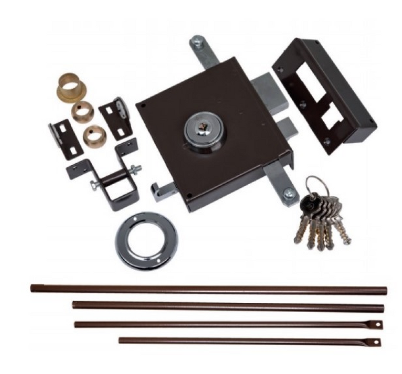 Security Lock 792 4 Ent C/Locks Left