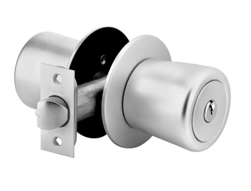 Fechadura Tubular Sofi chave/botão 8704 AN
