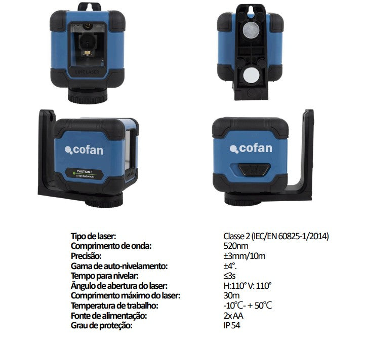 Nível laser  - Linhas cruzadas