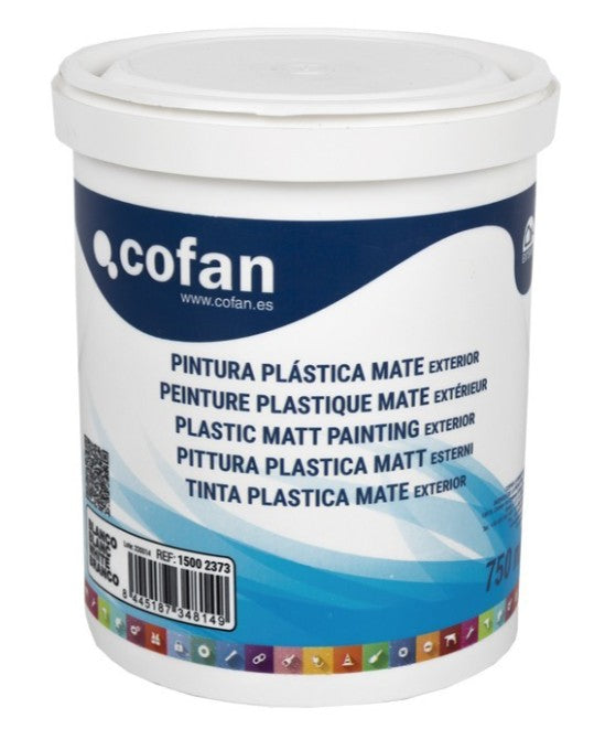 Tinta Plástica de exterior - Secagem rápida - Recomendada para uso exterior