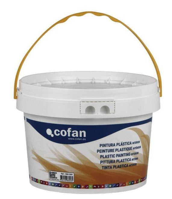 Tinta Plástica - Recomendada para interior - Fácil aplicação e secagem rápida