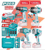 Conjunto total de ferramentas a bateria mod. tosli250608e --- Oferta Válida de 15 a 31.10.2026 ----